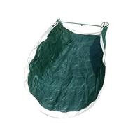 Ujjdwiurgh Collecteur de Feuilles Pliable de Jardin, Pelle à Poussière à Feuilles Rondes Escamotable pour Jardinage Extérieur, Seau de Collecte de Déchets de Jardin Réutilisable