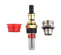 Ujjdwiurgh Collecteur en Acier Inoxydable pour Remplacer le DéBitmèTre pour les Accessoires de SéParateur D'Eau de Chauffage par le Sol