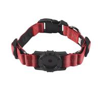 Ujjdwiurgh Collier pour Chien, RéFléChissant Air Tag pour - RéSistant et RéGlable Rouge