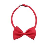 Ujjdwiurgh Collier réglable pour chat - Nœud papillon pour animal domestique - Accessoire mignon - Rouge vin