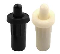 Ujjdwiurgh Connecteur d'arbre central à ressort - Broche de séparation en plastique noir - Noyau en fer - Arbre de porte télescopique supérieur et inférieur