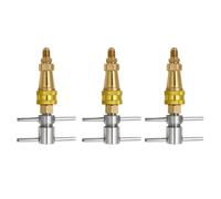 Ujjdwiurgh Connecteur rapide à molette pour réfrigérateur congélateur - Connecteur d'injection de fluor - Tuyau en cuivre de 6,35 mm