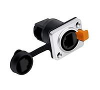 Ujjdwiurgh Connecteur RéSeau éTanche RJ45 Prises Femelles à sur Panneau 8P8C Connecteur Ethernet RJ45 (Style 4)