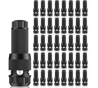 Ujjdwiurgh Connecteurs de Fils Basse Tension - Connecteur D'Éclairage de Paysage Étanche de Calibre 12-18 pour Éclairage de Chemin Extérieur, Éclairage de Terrasse, Éclairage de Cour