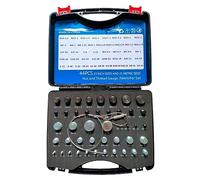 Ujjdwiurgh Contrôle du filetage standard et métrique - Facile à utiliser - 44 jauges mâle/femelle