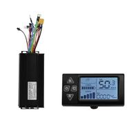 Ujjdwiurgh Contrôleur de moteur sans balais S861 LCD 36 V 48 V 52 V 45 A 1500 W 2000 W Kit couleur pour réparation de scooter électrique de montagne