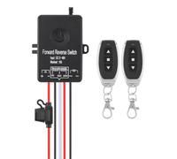 Ujjdwiurgh Contrôleur linéaire sans fil DC 5 V-48 V 10 A - Interrupteur de commande avant et arrière - Contacteurs de relais solénoïdes de treuil de moteur CC