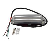 Ujjdwiurgh Convient Aux Micros de Guitare Électrique, Aux Humbuckers de Guitare Électrique à Six Cordes et Aux Micros à Lame à Double Rail, Transparent