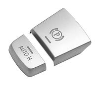 Ujjdwiurgh Coque décorative en ABS chromé pour bouton de frein à main électronique pour F10 F07 F01 X3 F25 X4 F26 F11 F06 X5 F15 X6 F16 Accessoires de voiture