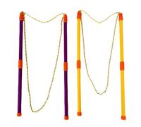 Ujjdwiurgh Corde à Bulles Bipolaire Détachable, Anneau à Bulles Coloré, Bulles Colorées, Outil de Performance à Bulles de Grande Taille