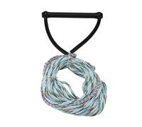 Ujjdwiurgh Corde de ski nautique de 23 m avec poignée style wakeboard, corde de remorquage pour Wakeboard, Kneeboard, Surf