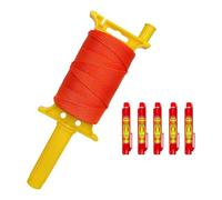 Ujjdwiurgh Cordon avec une Manche en Moulinet avec 5 Niveaux Intégrés pour le Bricolage et le Travail de Jardinage