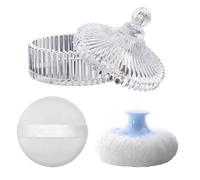 Ujjdwiurgh Corps Poudre de Poudre Corpore Poudre Poudre et Récipient Corps Poudre de Poudre Bleu