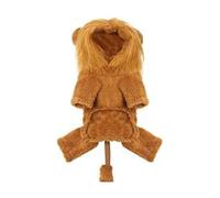 Ujjdwiurgh Costume de Lion pour Chien, Vêtements pour Animaux de Compagnie, Simulation de Fête, Tenues d'animaux de Compagnie, Cosplay, Sweat à Capuche, Costume de Chat pour Fête,