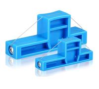 Ujjdwiurgh Coupe-Biseau en D'Acier pour la Sculpture en Céramique - 2 Pièces Outil de Découpe D'Argile, Outils de Finition en Plastique pour Poterie.