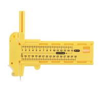 Ujjdwiurgh Coupe-cercle pour papier, carton, caoutchouc, cuir, artisanat avec housse de sécurité Jaune