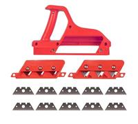 Ujjdwiurgh Coupe-Plaque de Plâtre, Rabot Manuel pour Plaques de Plâtre, pour un Chanfreinage Précis des Bords des Cloisons Sèches à 45°/60°. Raboteuse à Bois.