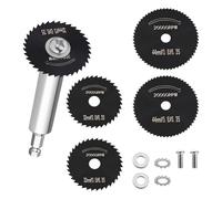 Ujjdwiurgh Coupe-Tube Intérieur pour Tuyau en PVC, Coupe-Tube Interne en Plastique, 5 Lames de Scie de Rechange en Acier pour Perceuse et Visseuse à Percussion