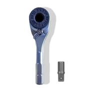 Ujjdwiurgh Couple Hexagonal en Acier Inoxydable Tournevis à Clés à Cliquet de 1/4 ”6,35 mm Outil à Main, Longueur de 58 mm Compacte