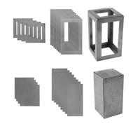 Ujjdwiurgh Coupons de Pratique de Soudage 24 Pièces 3x5 "Coupons de Soudage pour la Pratique Du Soudage et Améliorer le Ski de Soudage pour TIG, MIG, Stick Welding, Perfect