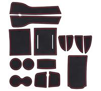 Ujjdwiurgh Coussin antidérapant pour fente de porte pour 2022+ 11e génération - Tapis de doublure pour console de porte, rouge