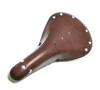 Ujjdwiurgh Coussin de selle de vélo rétro vintage 3 ressorts de remplacement Chocolat