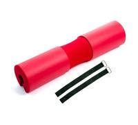 Ujjdwiurgh Coussin de Soutien pour Le Cou et Les Épaules, pour L'Haltérophilie, Le Fitness, Les Tractions, Les Hanches, Antidérapant, Équipement de Musculation, Rouge