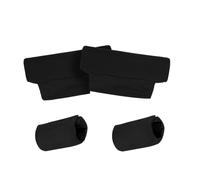 Ujjdwiurgh Coussinets de béquille de rechange universels pour béquilles en aluminium standard avec aisselles, poignées de béquille et embouts de béquille