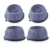 Ujjdwiurgh Coussinets de pieds de machine à laver, coussinets absorbant les chocs, antidérapants et résistants aux chocs, bases résistantes à l'humidité, faciles à installer et à utiliser