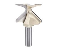 Ujjdwiurgh Couteau de Pliage à Arc à Tige Couteau de Formage Doré Sans Soudure Outils D'Armoire Murale Appropriés Outil de Routeur Outils de Porte en Bois Appropriés, B