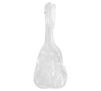 Ujjdwiurgh Couvercle Anti-Poussière pour Guitare, Coque Transparente Résistante à L'Eau, Housse Anti-Poussière pour Accessoires de Guitare Électrique