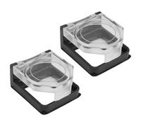 Ujjdwiurgh Couvercle de Commutateur à Bouton-Poussoir D'Alimentation, Étanche et Résistant Aux Collisions, Protecteur de Sécurité Anti-Poussière pour Trou de A de 25 mm