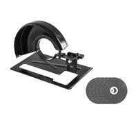 Ujjdwiurgh Couvercle de Protection de Sécurité pour Meuleuse D'Angle de 4 Pouces Housses de Sécurité + Support de Support de Base pour Meuleuse D'Angle pour Meuleuse D'Angle 100