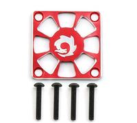 Ujjdwiurgh Couvercle de Ventilateur de Refroidissement en Alliage D'Aluminium Couvercle de Protection du Ventilateur de Refroidissement 30 X 30 mm pour Moteur RC, Rouge