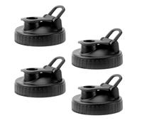 Ujjdwiurgh Couvercles à Bec Verseur pour Bocaux à Large Ouverture Ball, Couvercle Flip Cap Hermétique pour Verser les Conserves, Lot de 4