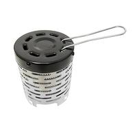 Ujjdwiurgh Couverture de Chauffage Extérieur pour Réchauds à Gaz, Poêles Chauffants Miniatures, Chapeaux de Chauffage pour Camping, Poêles Chauffants en Acier Inoxydable, Accessoires de Poêle à Gaz