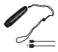 Ujjdwiurgh Couvraidement Électronique avec Longe, Sifflet Sportif pour Volleyball pour Entraîneurs, Arbitres, Enseignants de Football Noir