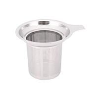 Ujjdwiurgh CréPine RéUtilisable Fine D'Infuseur de Thé de Filtre de Fine D'Acier Inoxydable 304