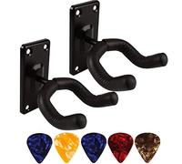 Ujjdwiurgh Crochet de Suspension de Guitare Support Mural Support AntidéRapant pour Guitare UkuléLé Violon Basse Accessoires D'Instrument de Guitare