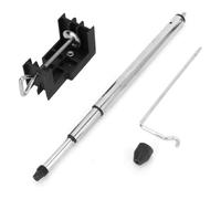 Ujjdwiurgh Crochet de Tige Télescopique pour la Ceinture à Outils - Tige en Acier Réglable pour Usage Industriel