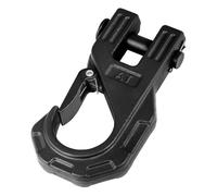 Ujjdwiurgh Crochet de treuil robuste de 0,9 cm, crochet de treuil VTT, crochet coulissant en U pour corde synthétique, câble de treuil ATV UTV (A)