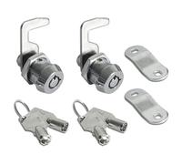 Ujjdwiurgh Crochet de Verrouillage de Remplacement à Came Tubulaire pour Serrure de Tiroir et D'Armoire avec Clé pour Porte de Rangement, Armoire à Tiroirs de Sécurité