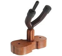 Ujjdwiurgh Crochet mural pour violon avec support pour archet pour la maison et le studio (acajou)