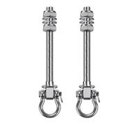 Ujjdwiurgh Crochet Pivotant Robuste pour Hamac de Yoga, Crochet pour Sac de Sable, Accessoires de Chaise Suspendue pour Aire de Jeux, Porche, Hamac de Yoga