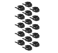 Ujjdwiurgh Crochets à Chapeau AdhéSifs Modernes JP pour Mur (Paquet de 16) - Porte-Chapeau pour Casquettes de Baseball, PréSentoir à Chapeau Minimaliste