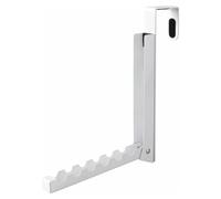 Ujjdwiurgh Crochets de Porte Pliables sur Porte, Crochets pour Suspendre des Vêtements avec 6 Bosquets, 1 Paquet