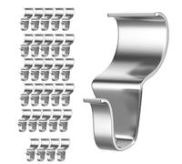 Ujjdwiurgh Crochets de Revêtement en Vinyle pour Accrocher à L'Extérieur, Crochets Robustes Améliorés pour Revêtement 30 Pièces