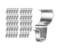 Ujjdwiurgh Crochets de Revêtement en Vinyle pour Accrocher à L'Extérieur, Mise à Niveau des Crochets Robustes pour Revêtement 50 Pièces