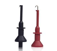 Ujjdwiurgh Crochets de Test Clips Crochet D'Extension de Sonde de Test Droit Crochet D'Extension D'Aiguille Multimètre 4 mm