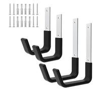 Ujjdwiurgh Crochets Utilitaires Robustes pour le Stockage de Garage Crochets Utilitaires Support Mural, Crochets de Garage Robustes, Crochets Muraux de Garage